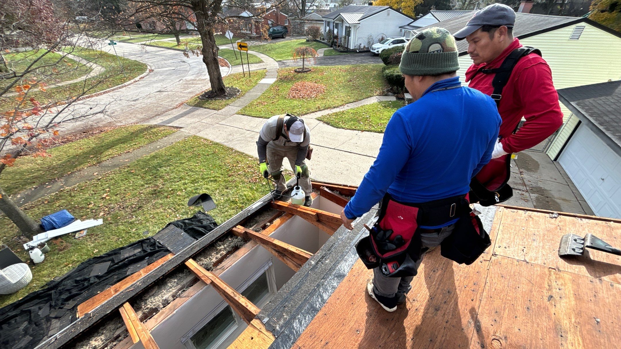 Roof Replacement using CertainTeed Landmark Driftwood by 180 Contractors