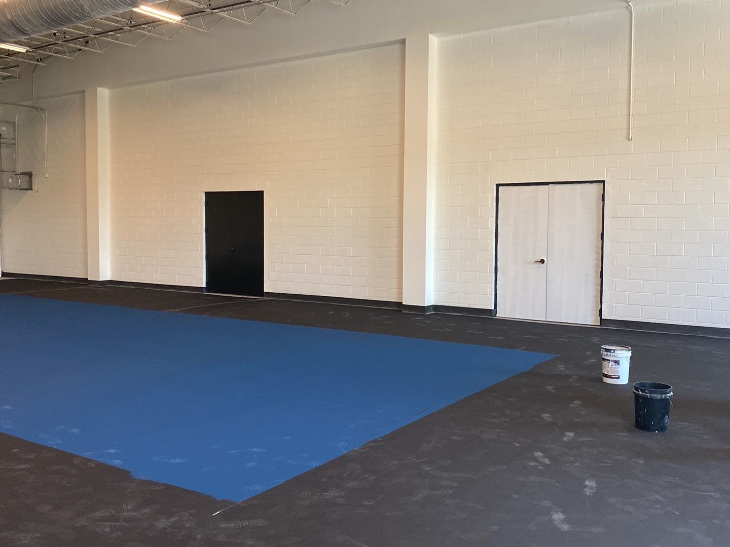 Magnolia HQ.... Pickleball, Basketball Volleyball Court by Sport Court Austin