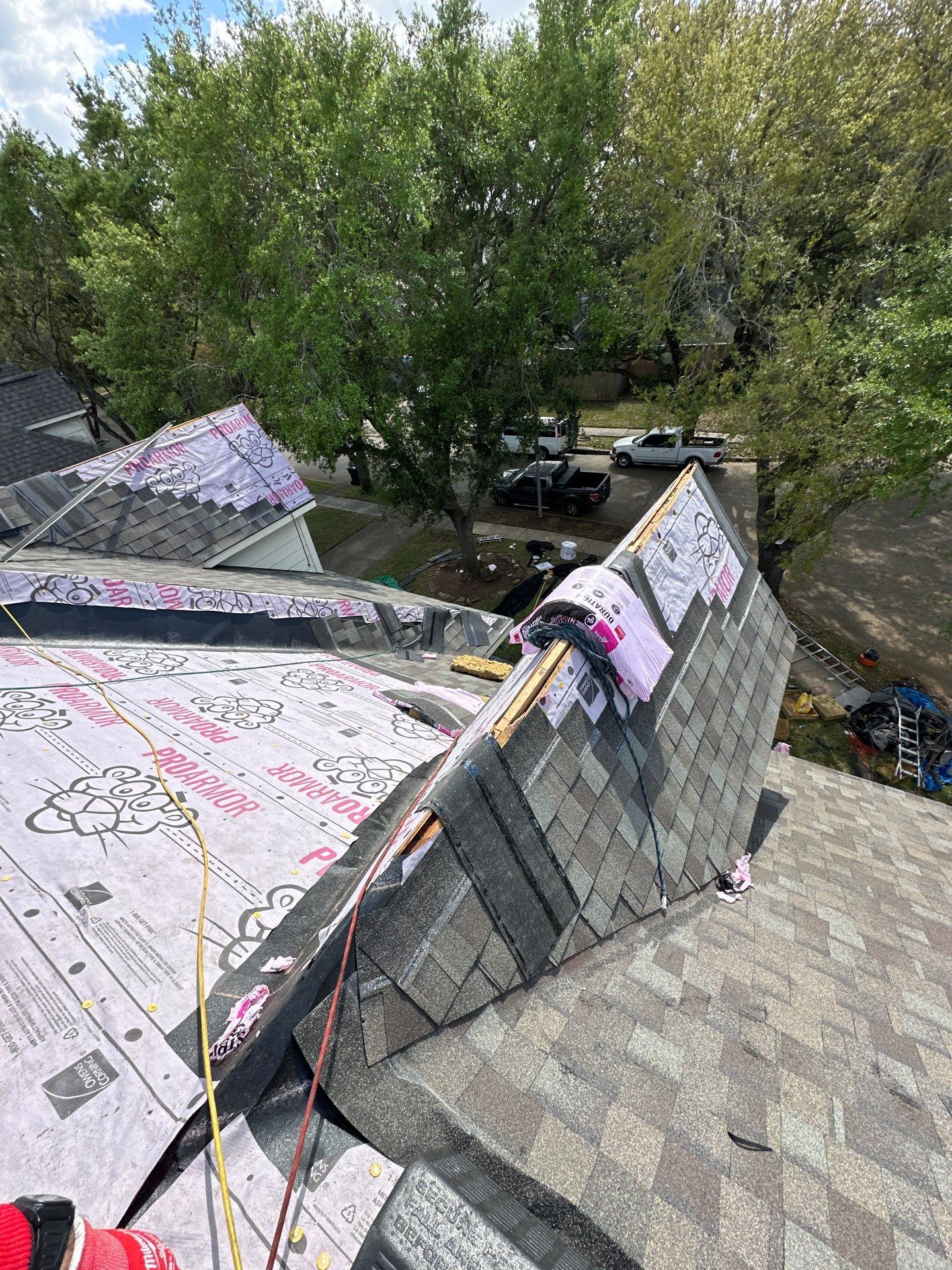 Project in Sugar Land by Motion Roofing