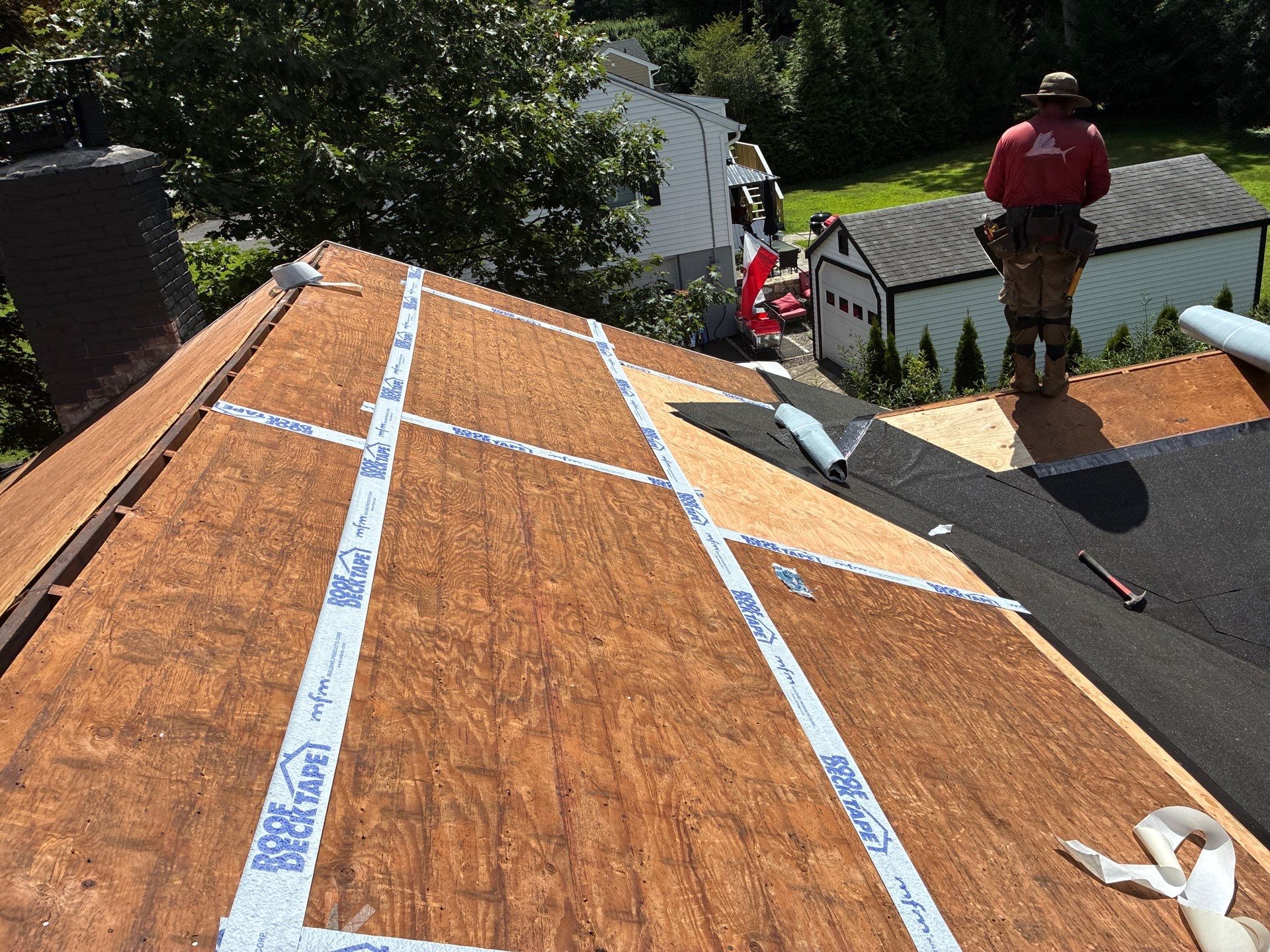 Architectural Roof Replacement – New Canaan, CT by Lecla Home Improvements and Roofing INC