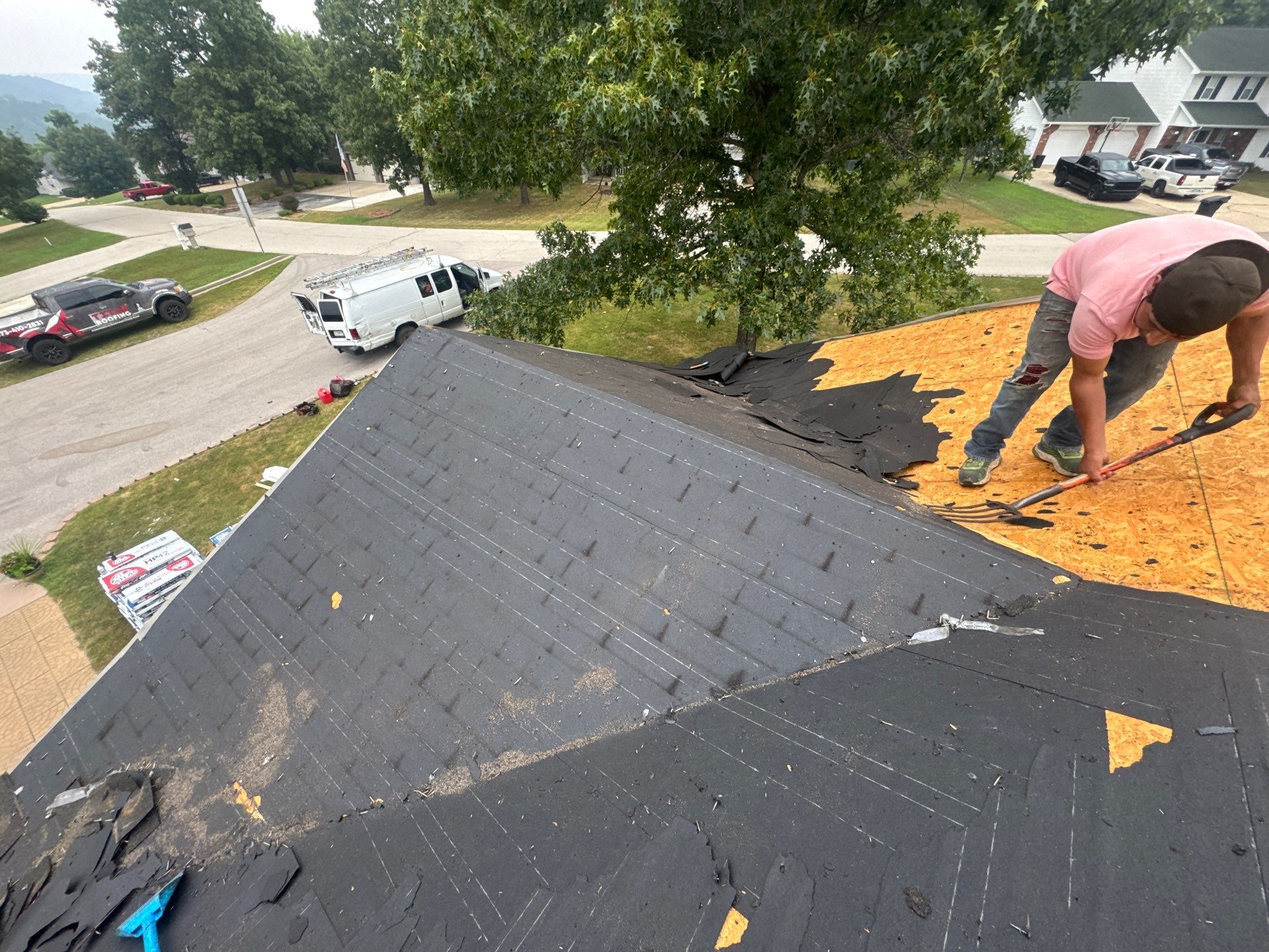 Residential Roofing Install - Atlas Pinnacle Pristine - Color Heather  by Titan Commercial & Residential Roofing 
