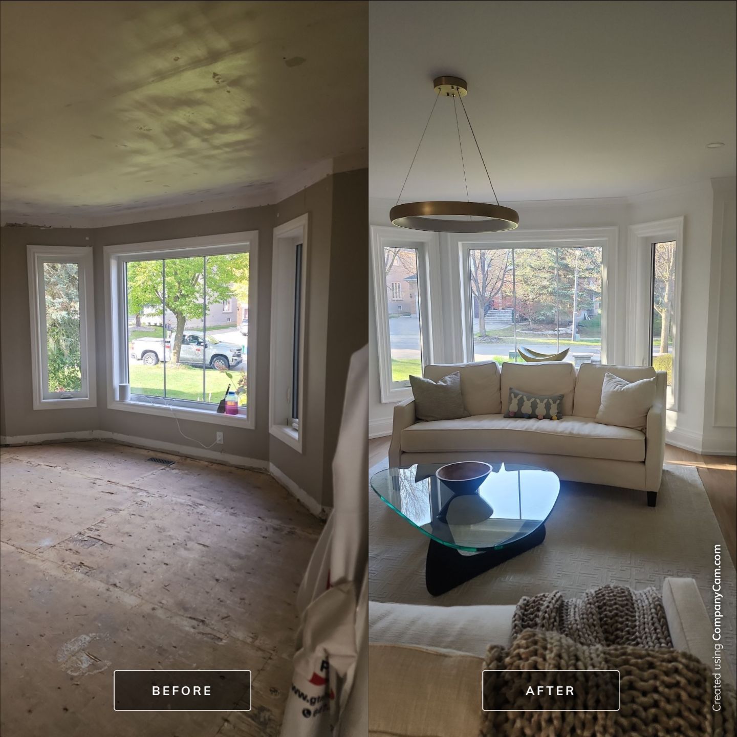 Project in Richmond Hill by GTA HOME PAINTING