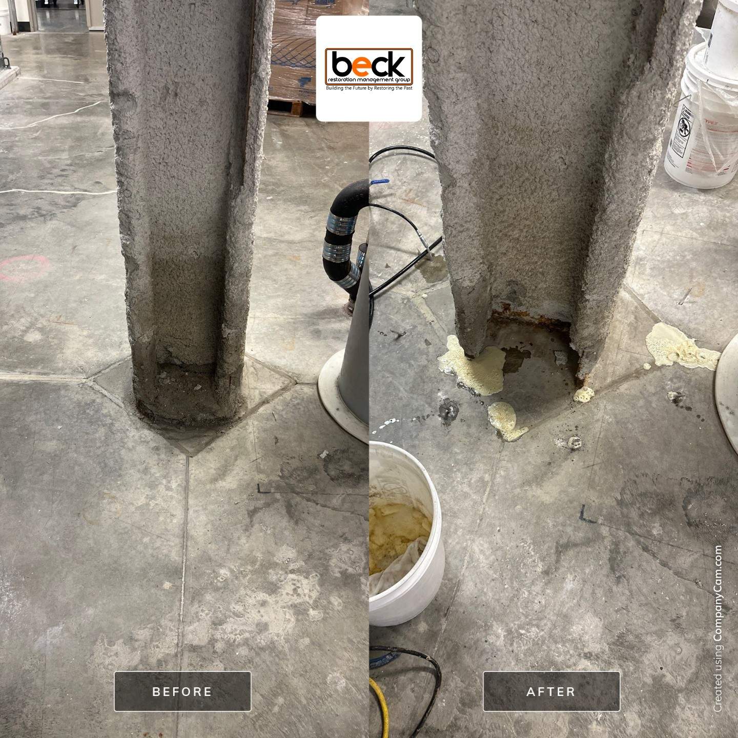 Huntington Convention Center Leak by Beck Restoration Management Group