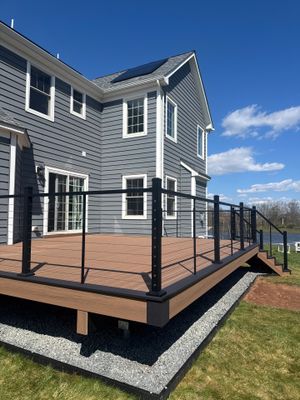 New Deck in Montgomery, New Jersey