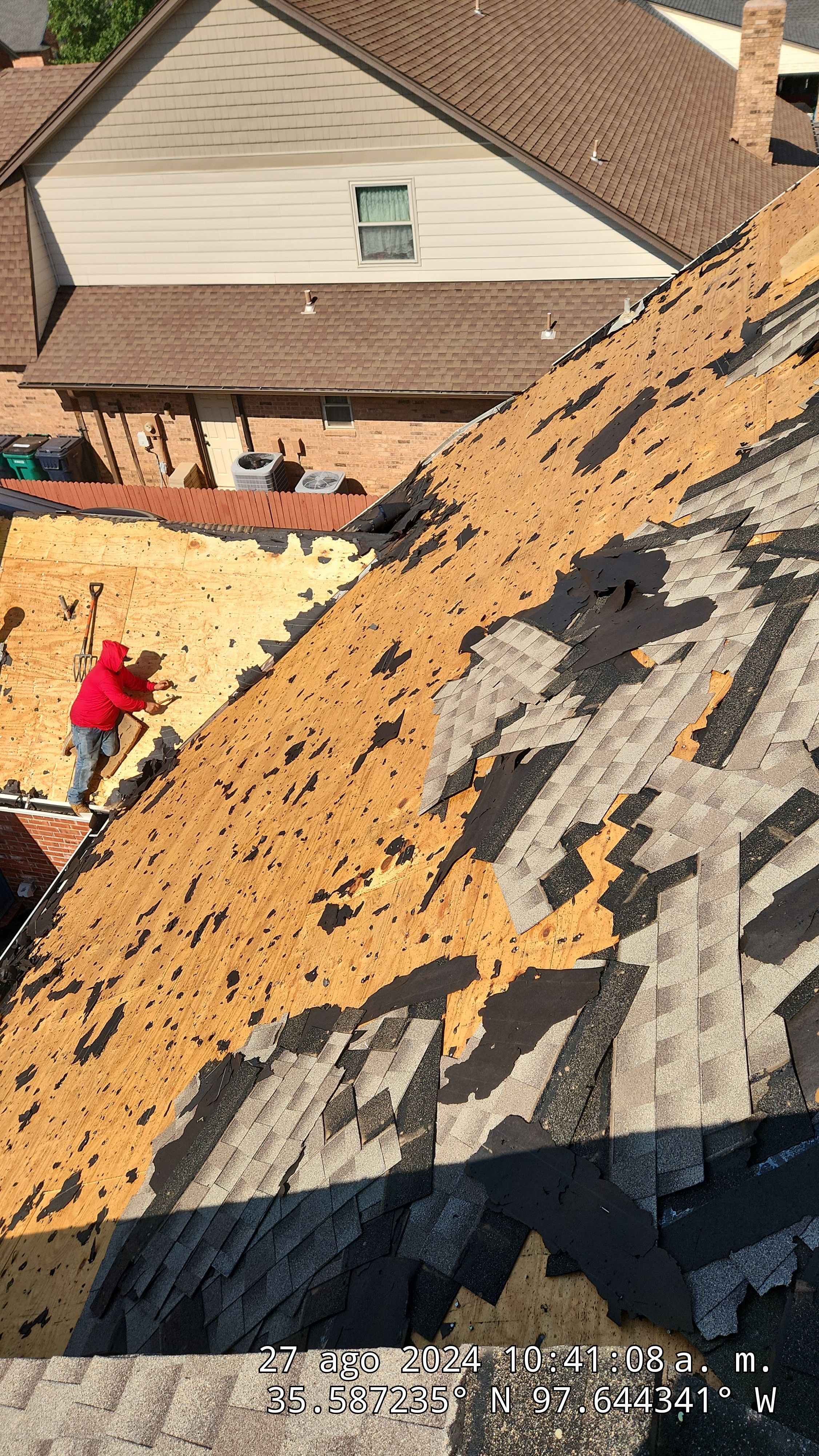 Residential Roofing Installation using GAF by Castillo Roofing