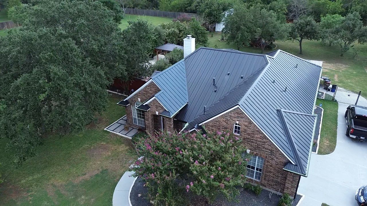 Matte Black - L&A Metals Class 4 UL 2218 Standing Seam Metal by RoofsOnly.com