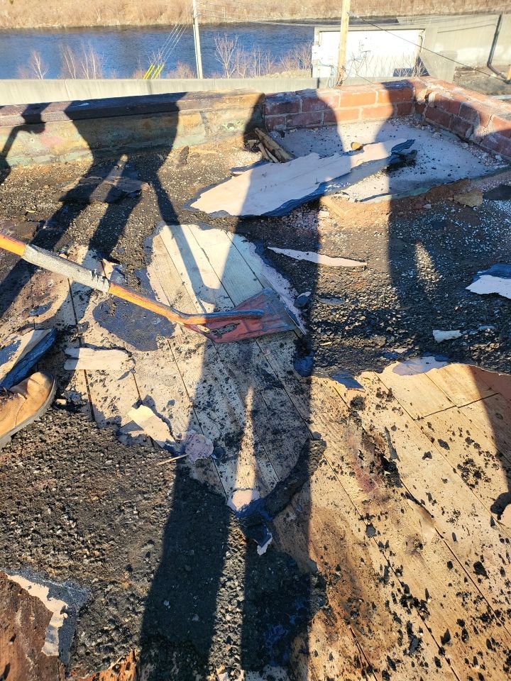 Commercial Roofing Installation using EPDM  by A Plus Exterior