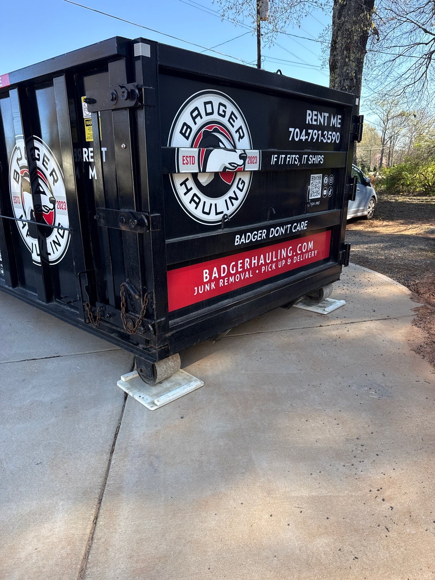 Property Clean Up by Badger Hauling