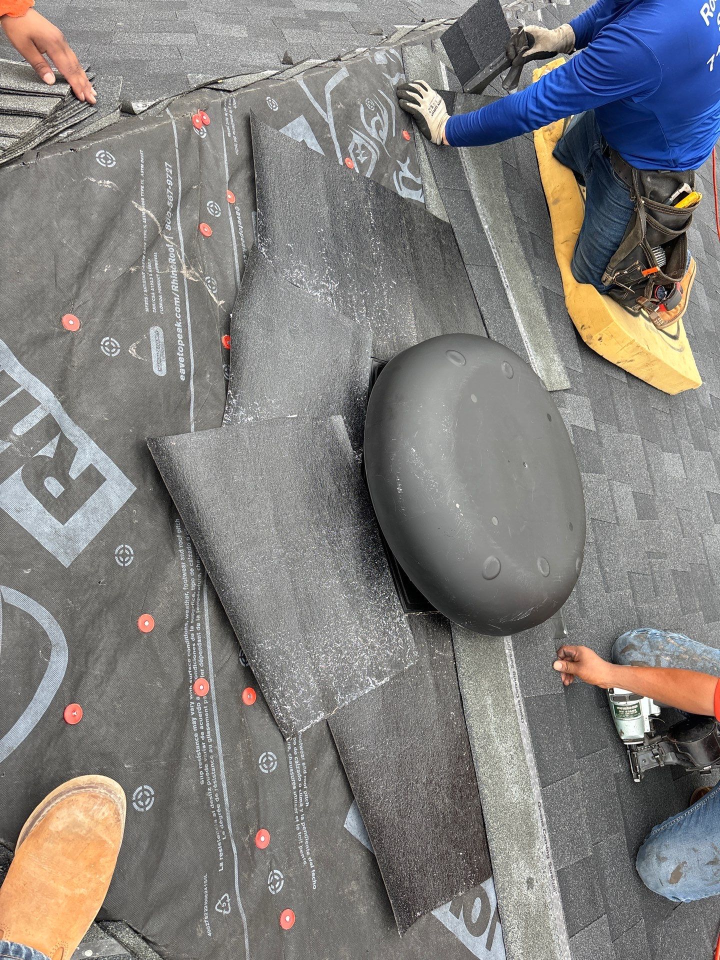 Residential Roofing Repair using Owen's Corning Duration (Lifetime) Shingles by Roof Repair Company