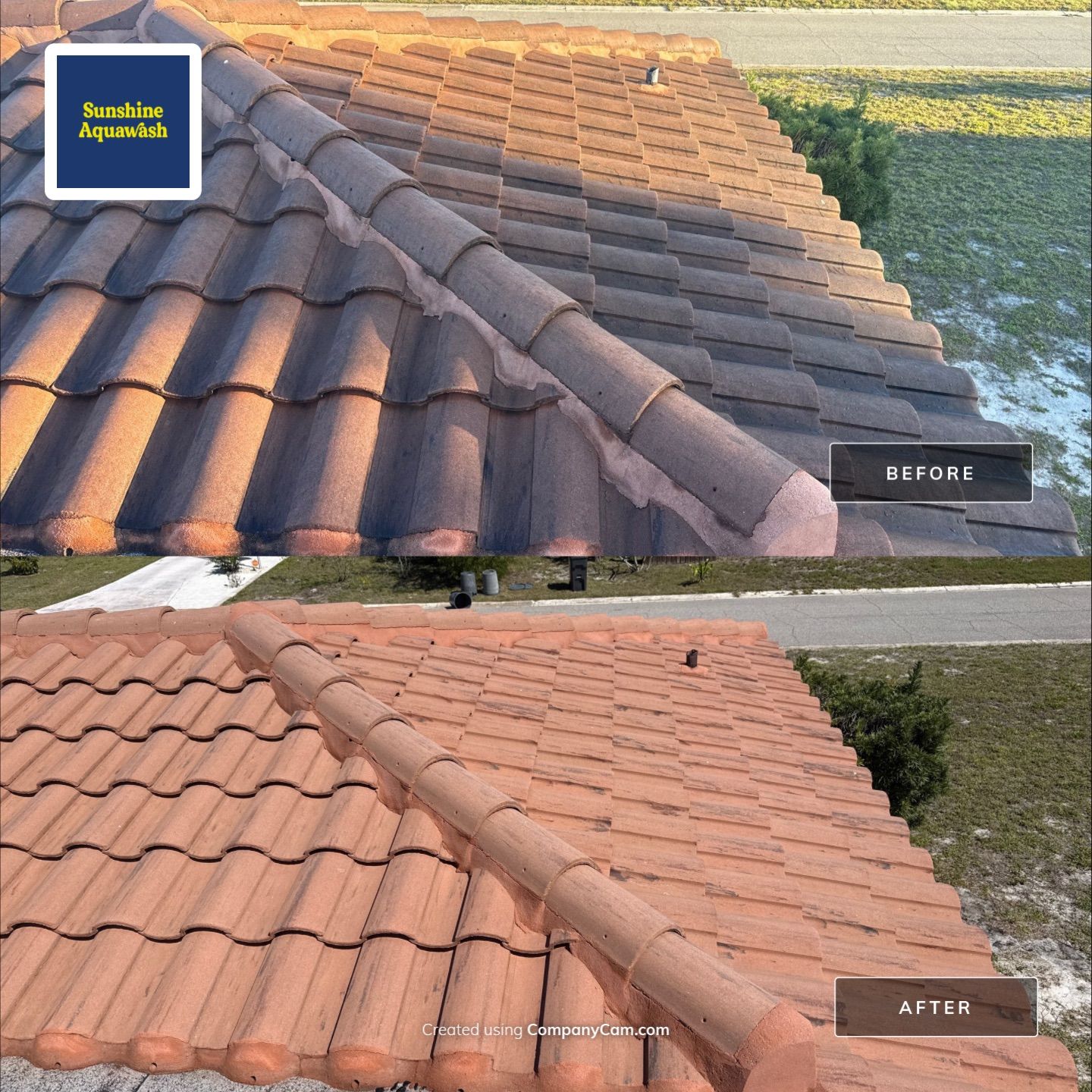 Full Exterior Cleaning Before Painting – Sarasota, FL (Near Sarasota Airport) by Sunshine AquaWash