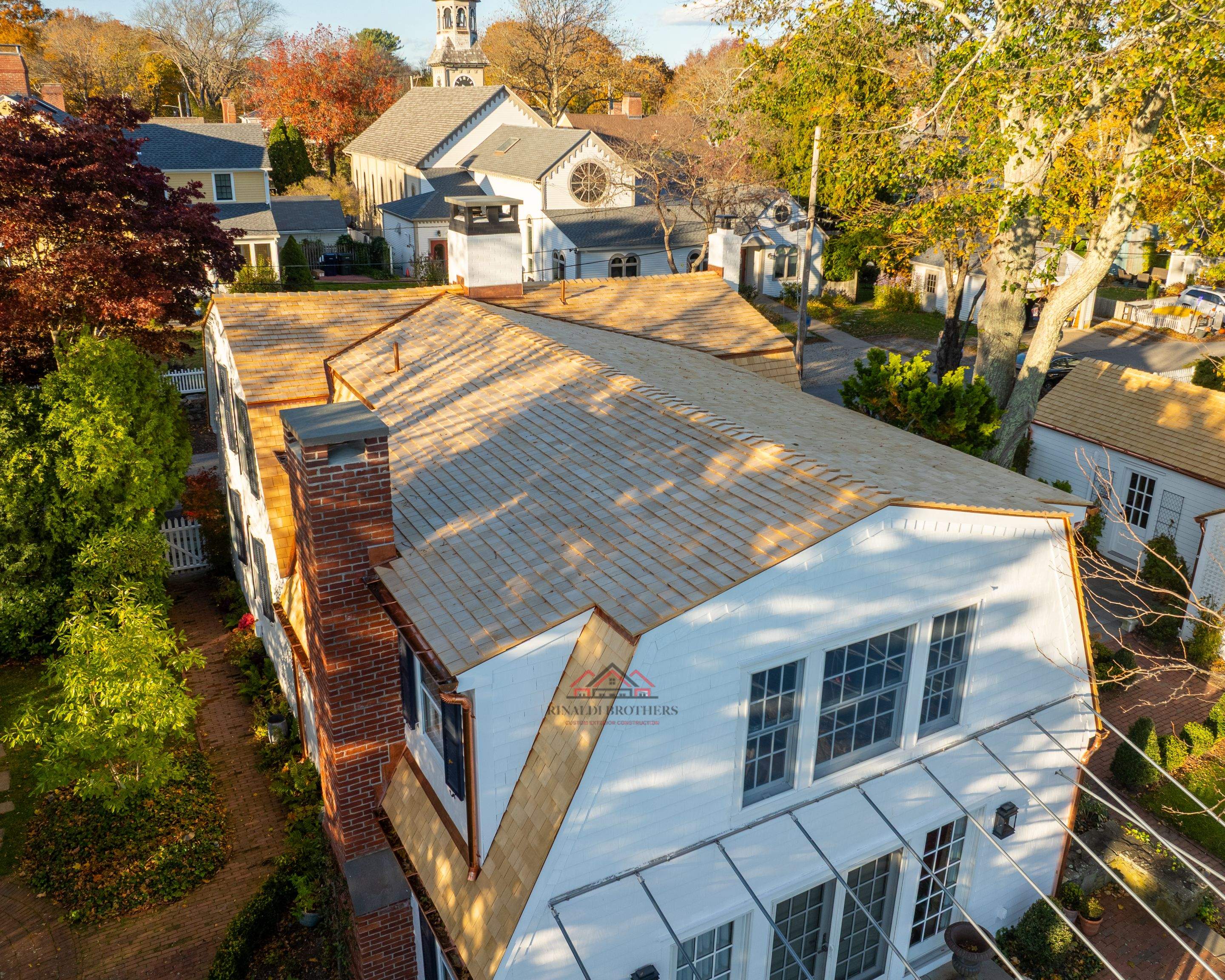 North Kingstown,RI Roof Replacement and Gutters by Rinaldi Roofing 