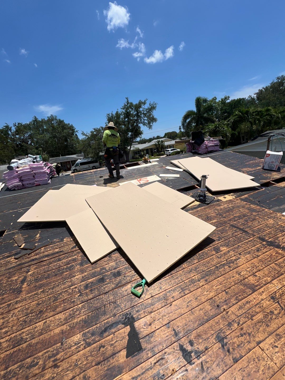 Project in St. Petersburg 33702 by Mitchell Roofing Company LLC 