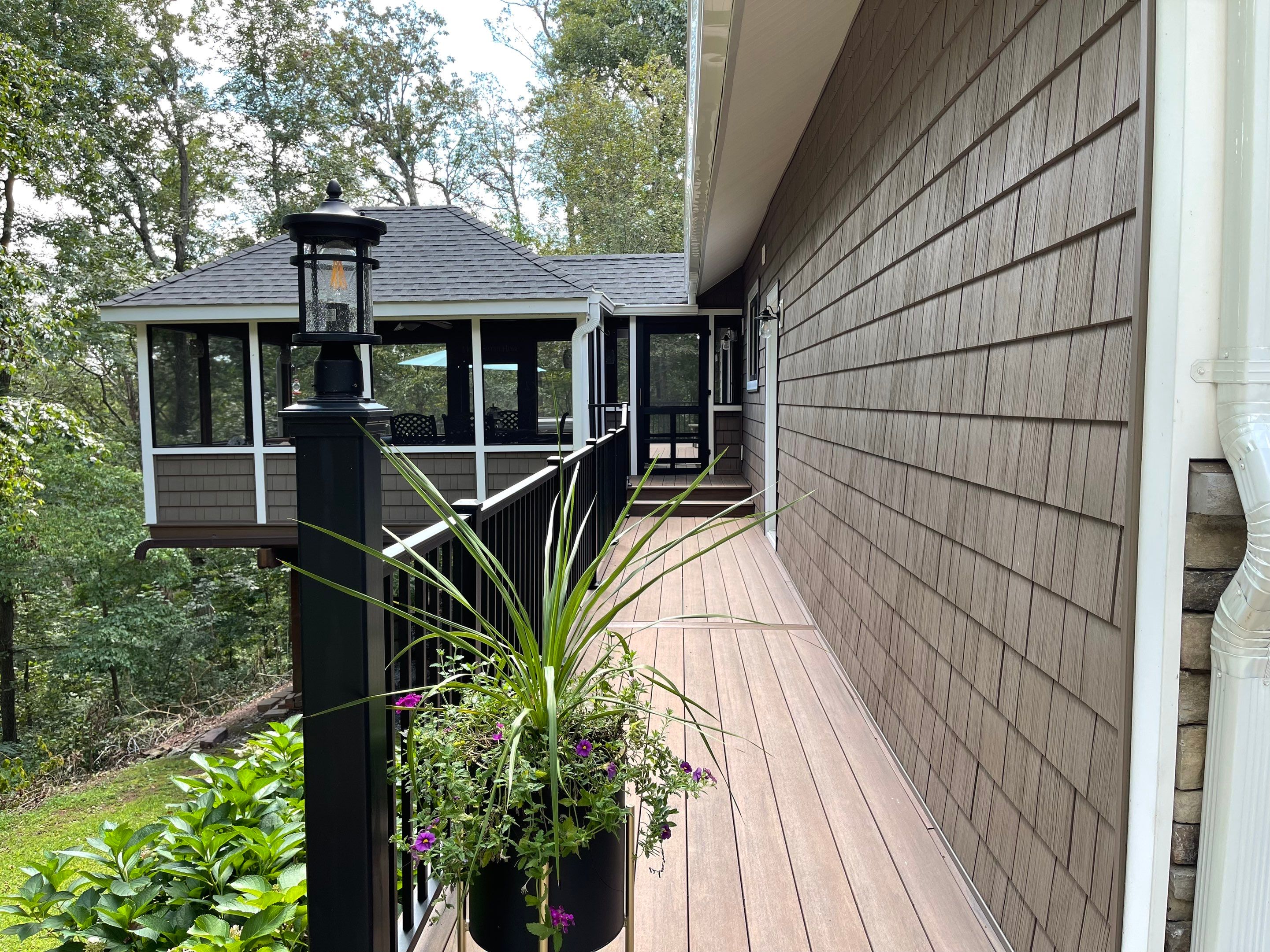 Roof, Siding, Soffit, Trim, and Gutter replacement by American Home Contractors