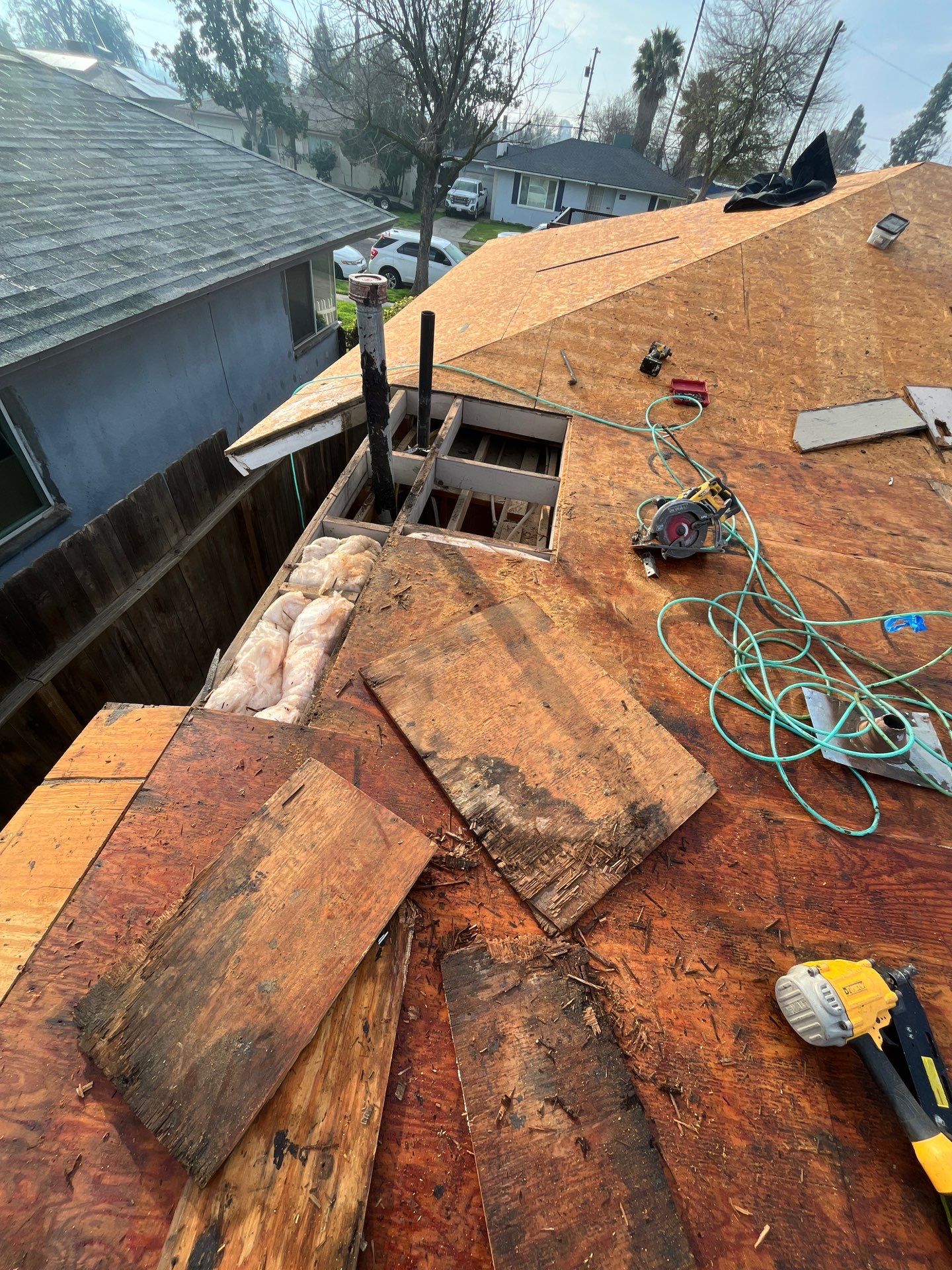 Roof Replacement With Solar Panel Removal/Reinstall, Attic Insulation & Mini Split by Grandmark Service Company