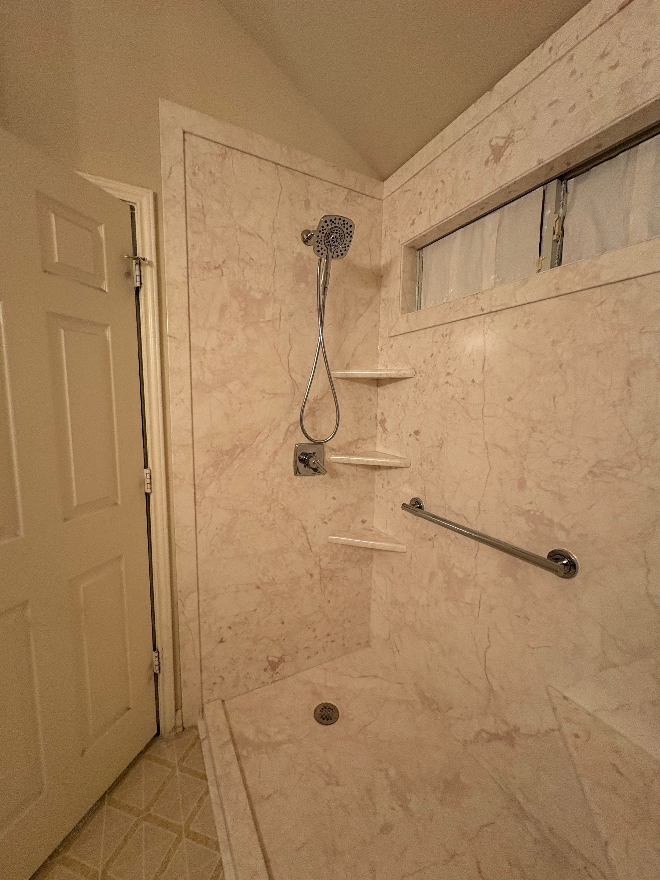 Tub to shower conversion in San Antonio, 78245 by Lane Lauritsen - The Hill Country, Texas