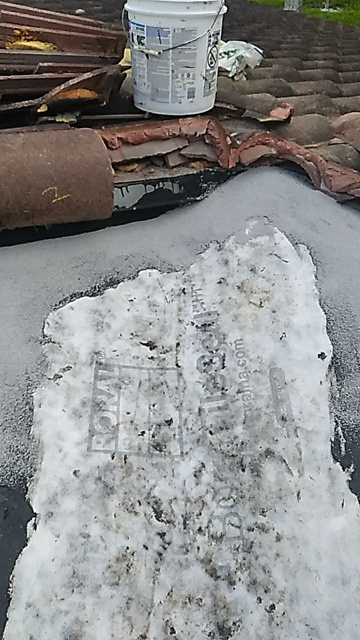Tile Roof Valley Leak Repair and Interior Ceiling Restoration in Davie by Aastro Roofing