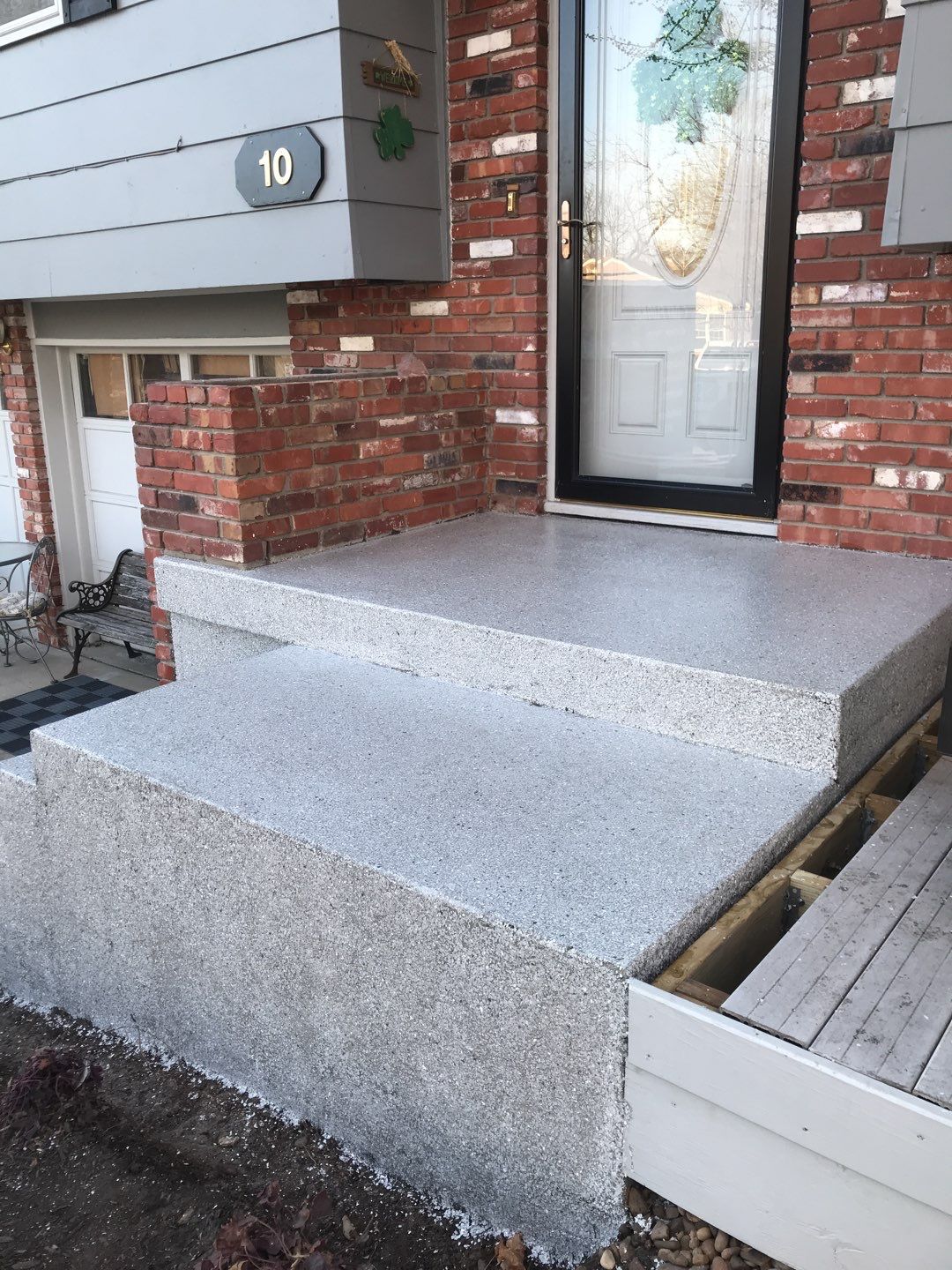 Patio using Northpole by Select Painting, Coatings & Garage Cabinets