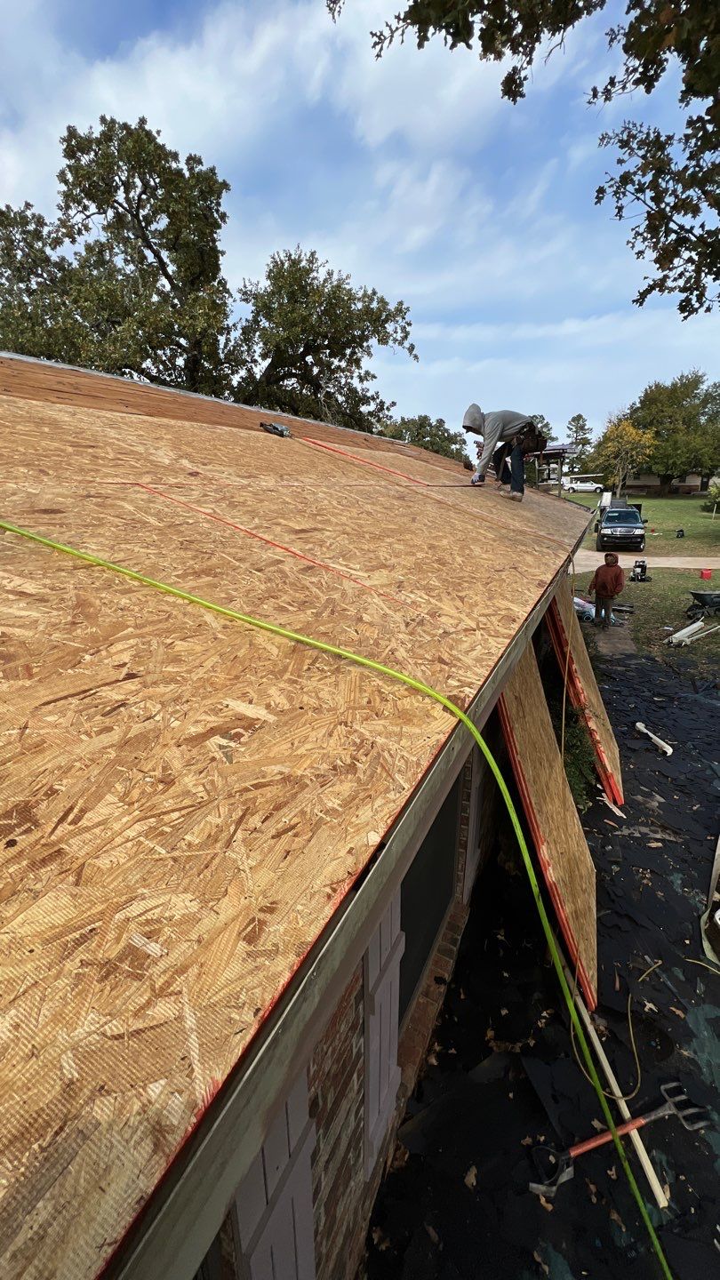 Residential Roofing Installation using GAF Natural Shadow  by A & H Roofing and Contracting