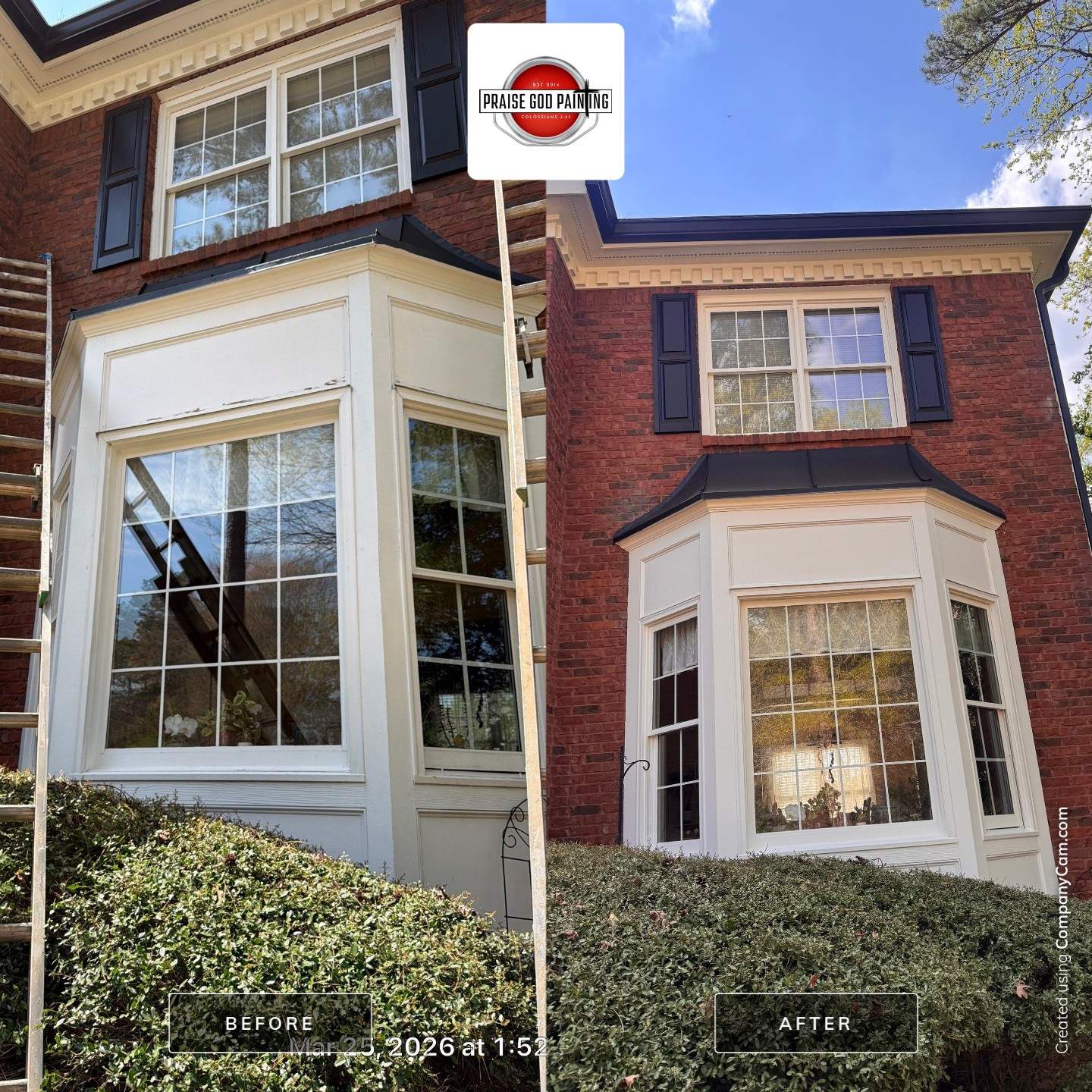 Fayetteville Home- Exterior Paint by Praise God Painting, LLC