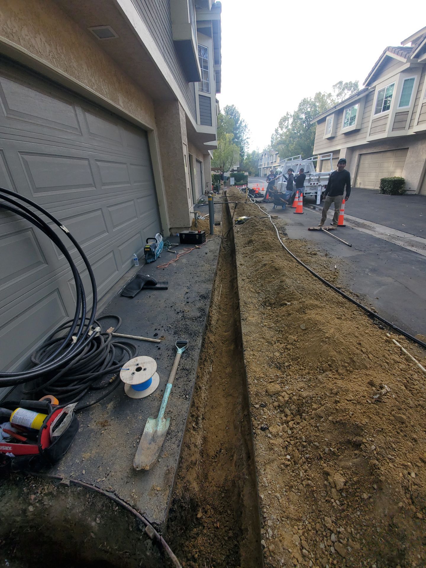 Mainline Reroute in Diamond Bar by One Stop Source