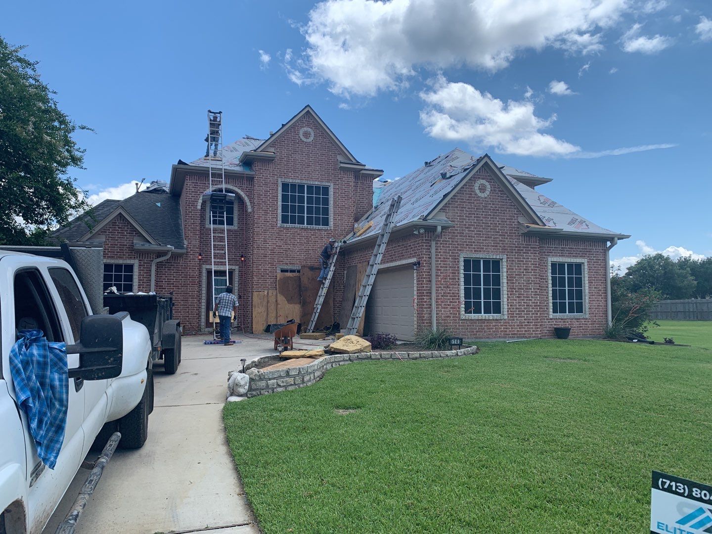 Residential Roof Replacement using GAF shingles by Elite Roofing LLC