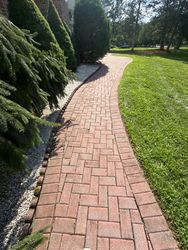 Paver Re-Leveling in Hillsborough, NJ — Gallo Bros job photo