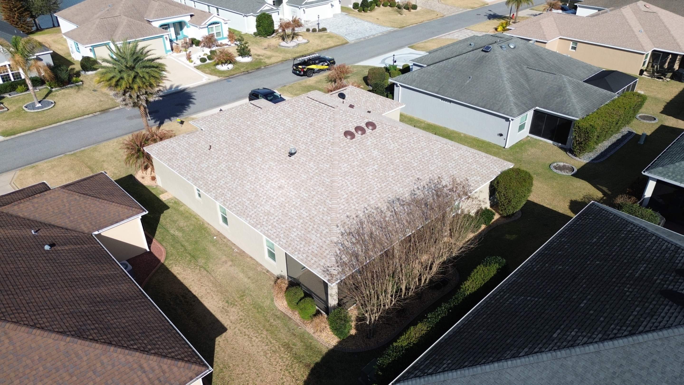 Residential reroof in The Villages FL  by Gold Key Roofing