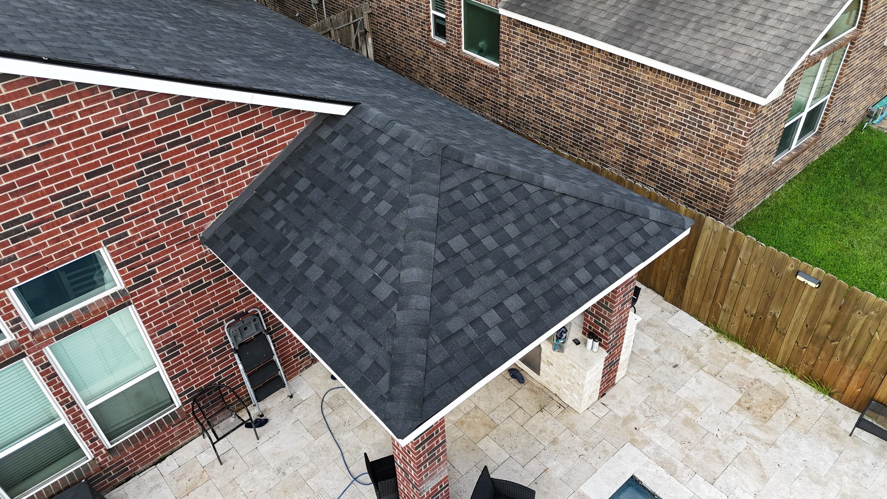 Residential Roofing Installation using IKO Dynasty by Core Four Roofing