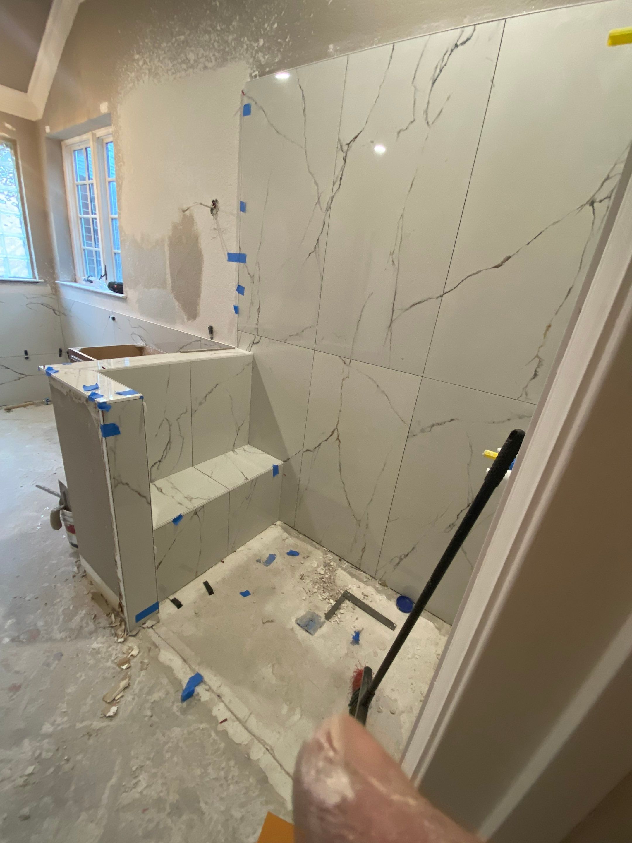 Bathroom Remodel and Closet in Cinco Ranch, TX by SophAlx LLC