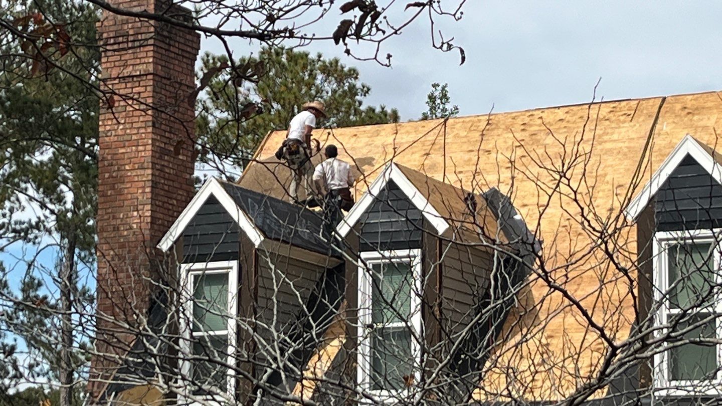 Roof Replacement using Owens Corning Oakridge Architectural Shingles by Midlands Roofing & Exteriors