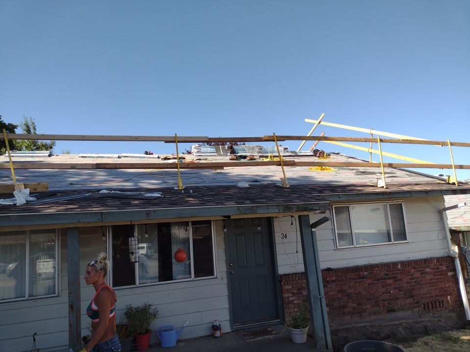 Residential Roofing Installation using IKO Dynasty (Color: Brownstone) by Orezona Building & Roofing Company, Inc.