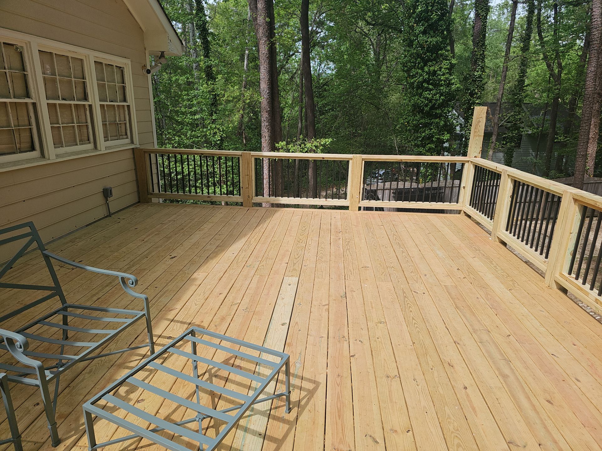 New Deck Construction & Site Improvements by Billy Weatherspoon Contractor