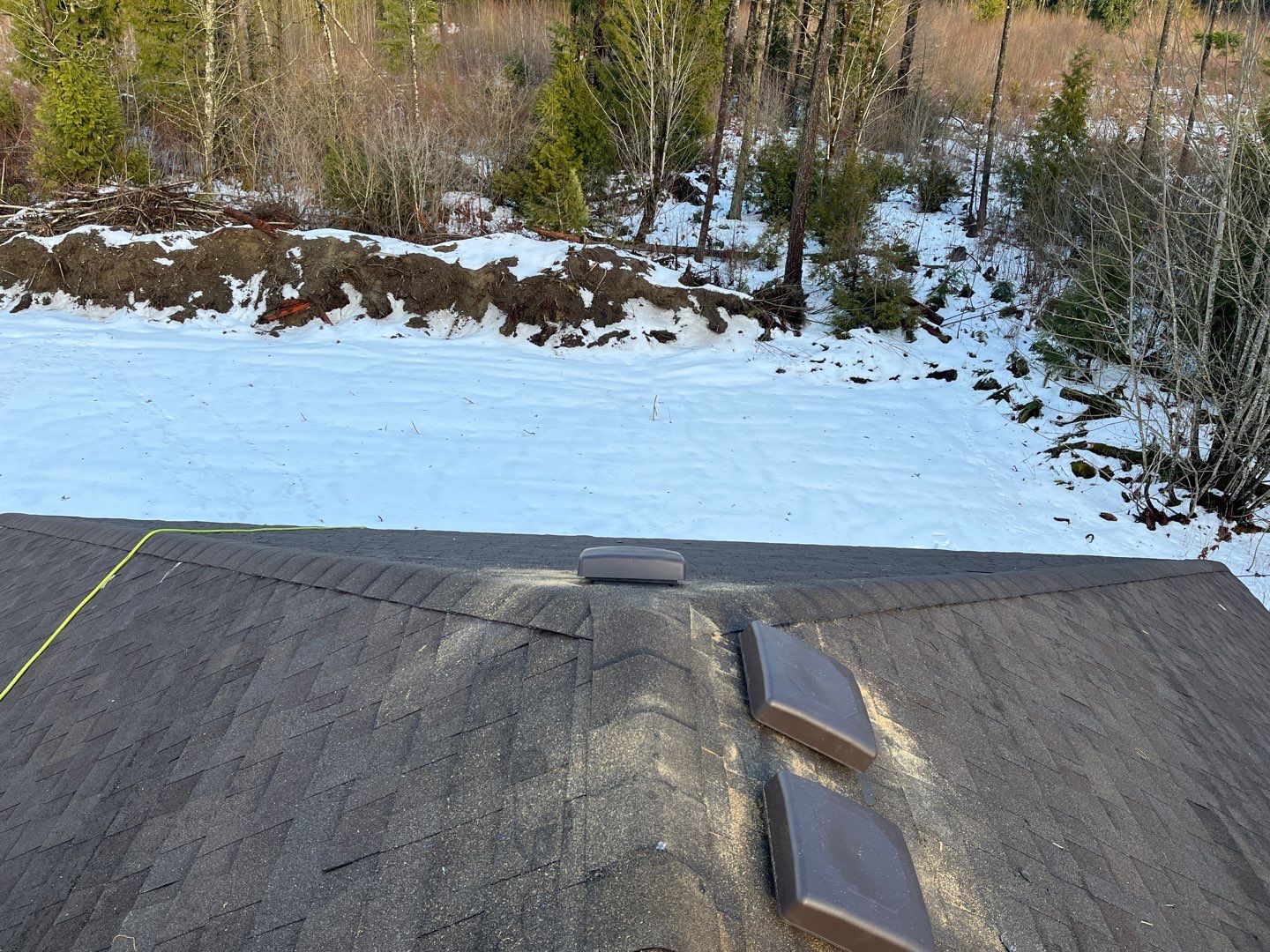 Residential Roofing Installation using OC Oakridge shingles by Top Notch Roofing Inc