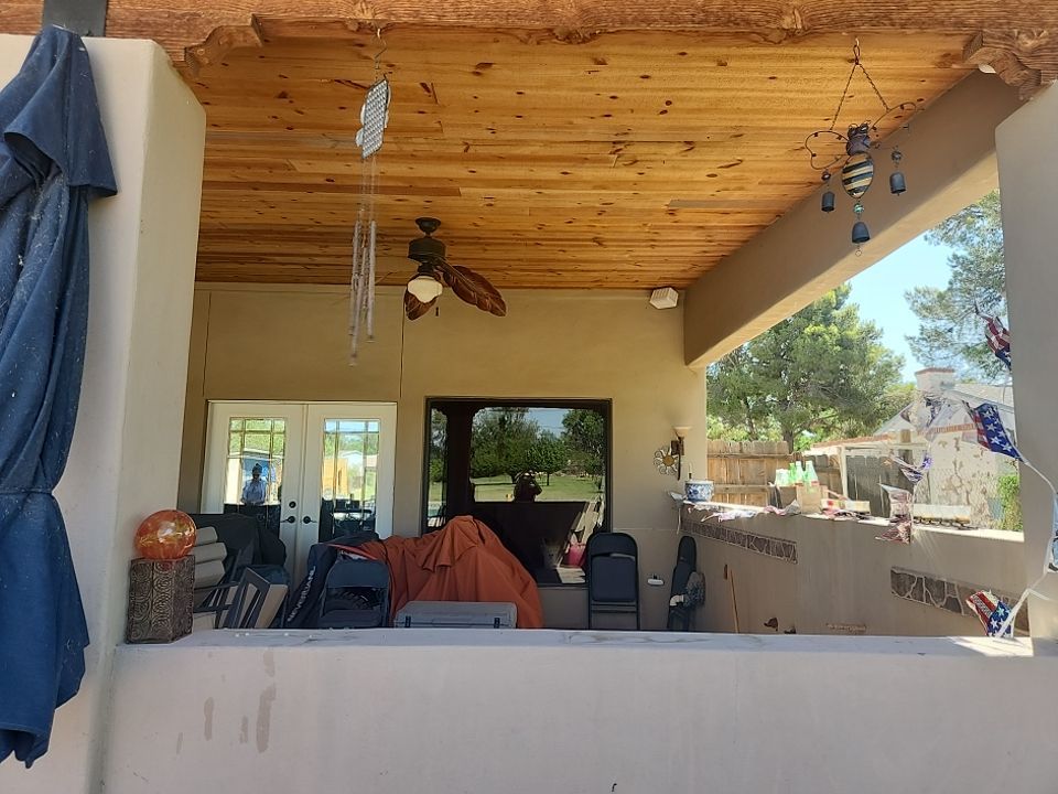 Significant Stucco Damage and Repair by Regal Renovate