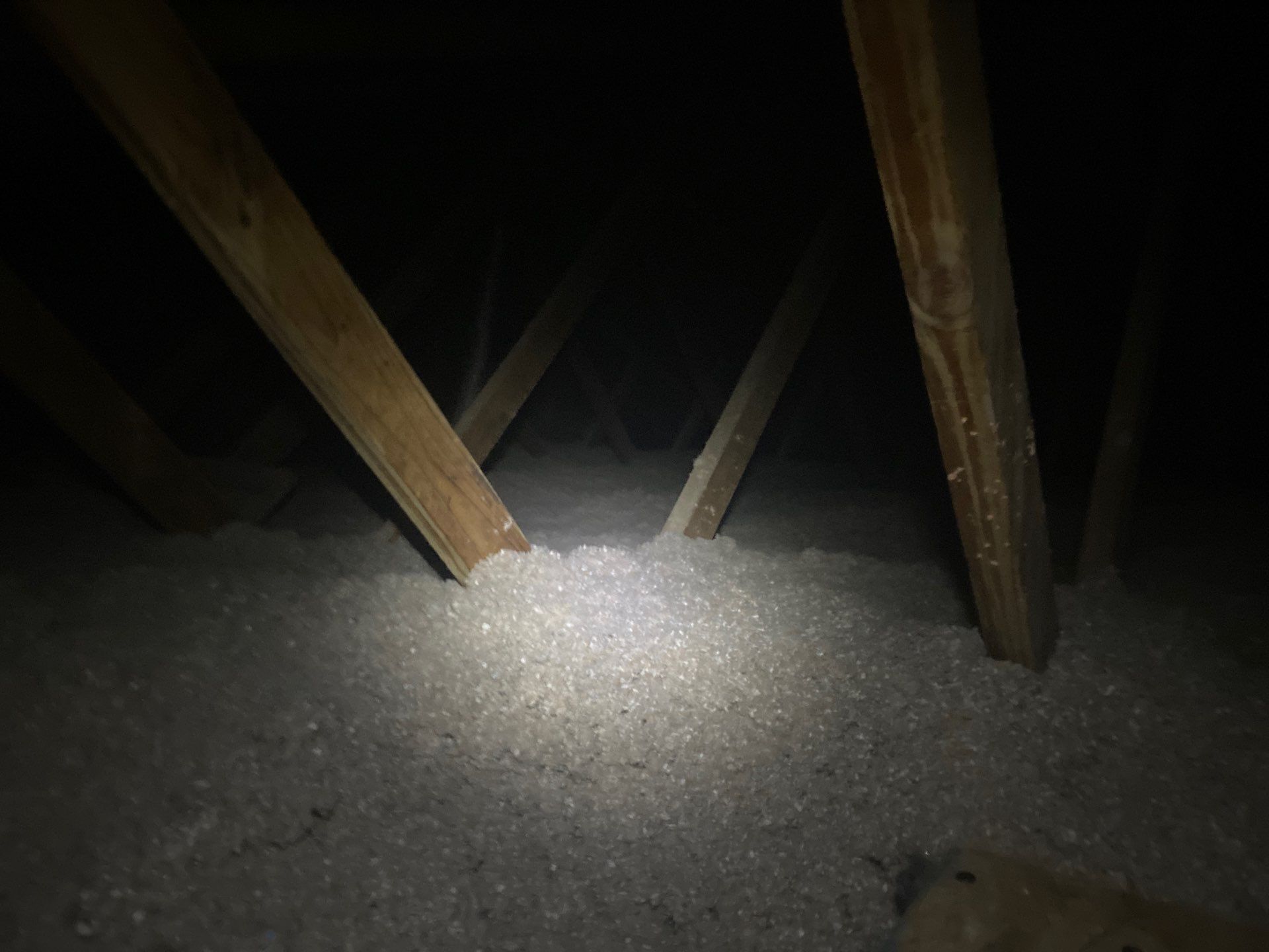 Air Sealed and Insulated Attic using TruSoft Cellulose insulation by Home Environment Solutions