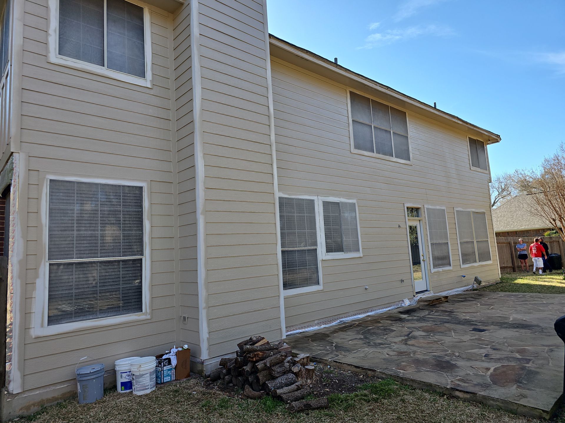 New Hardie Lap Siding & Board and Batten by DeZign Roofing & Exteriors