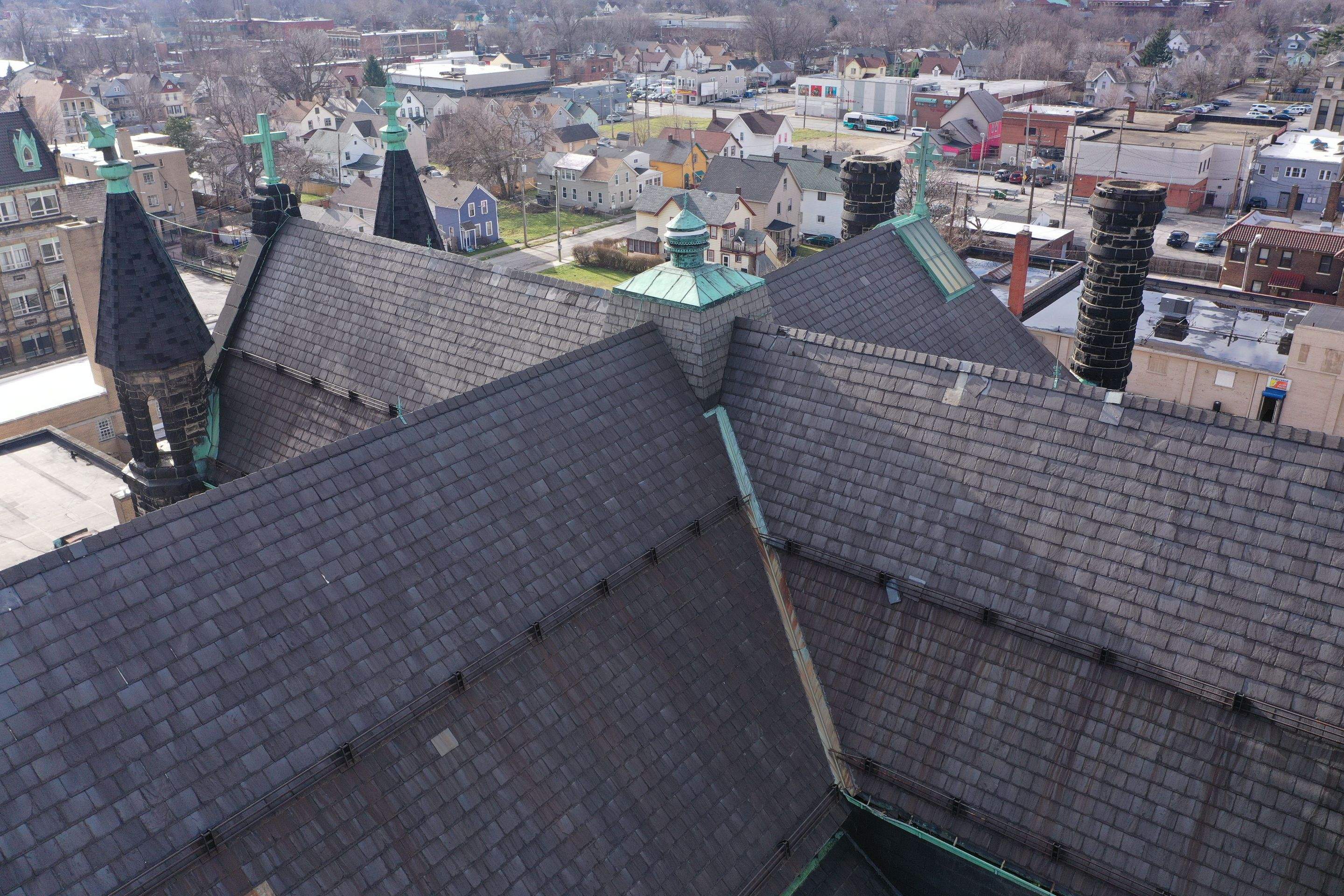 Drone Inspection by Absolute Roofing and Construction