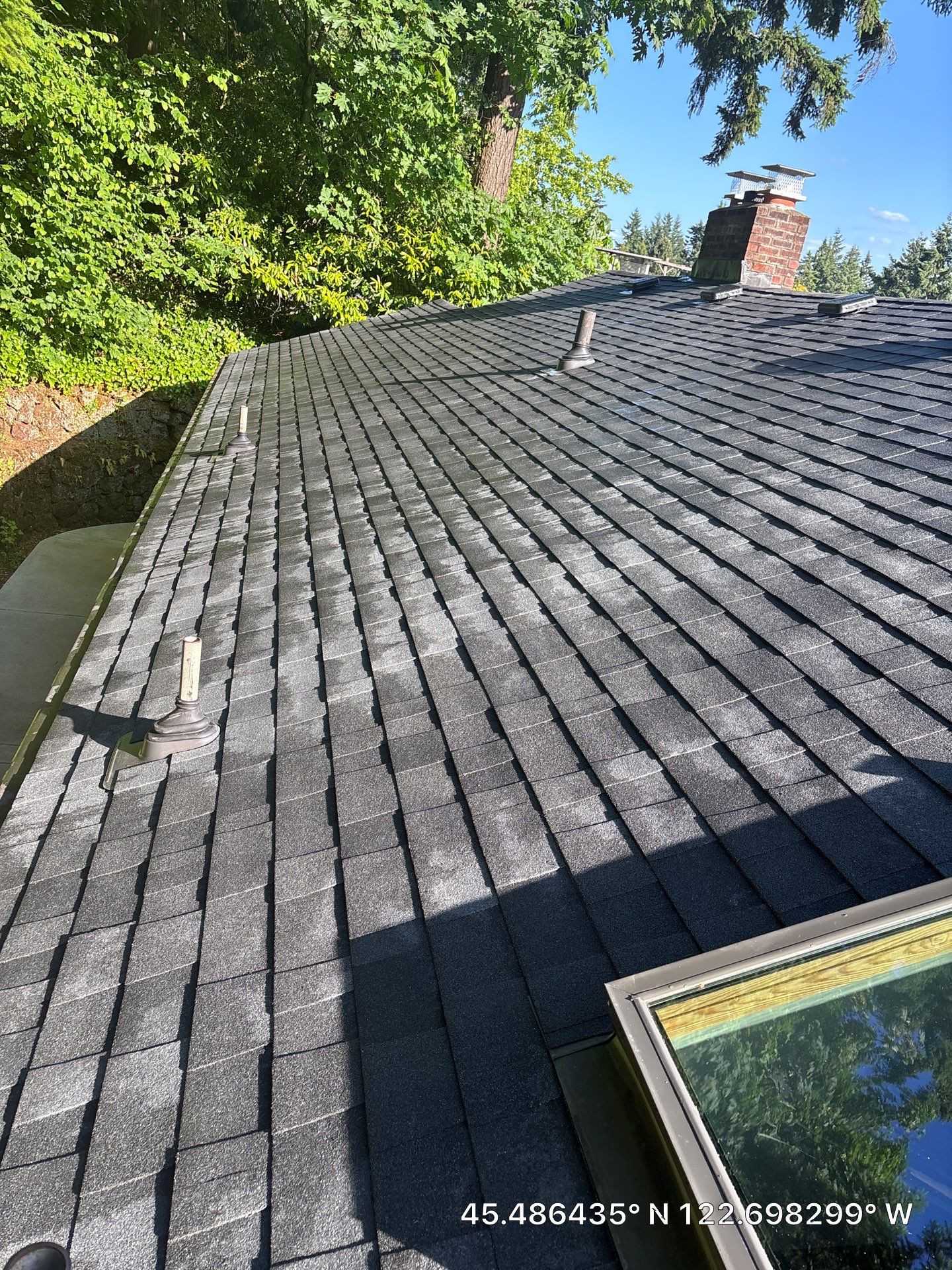 Project in Portland by Tom Leach Roofing
