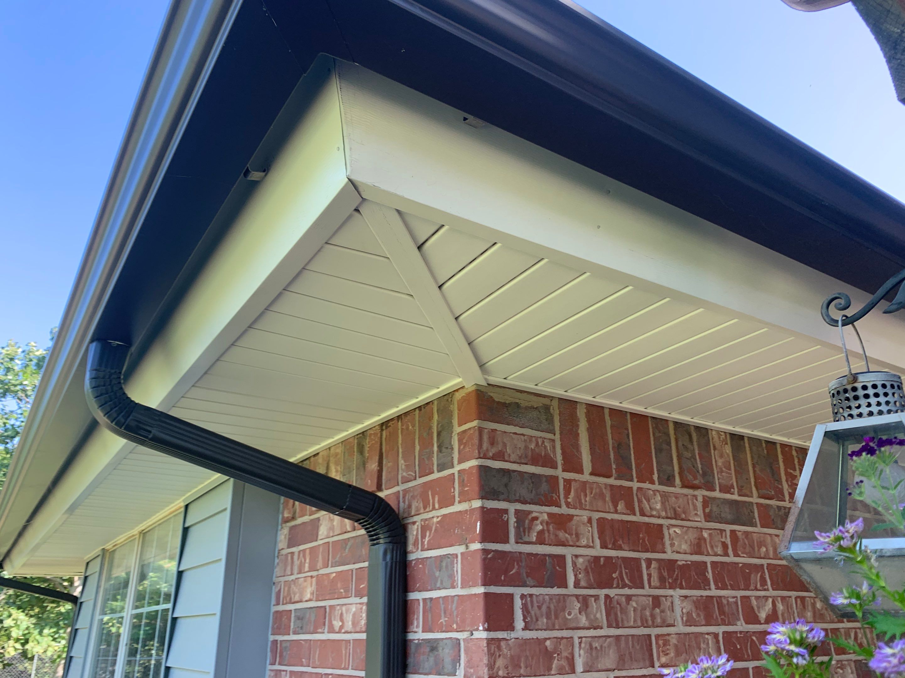 siding & soffit replacement in Blanchard by McCann's Roofing and Construction