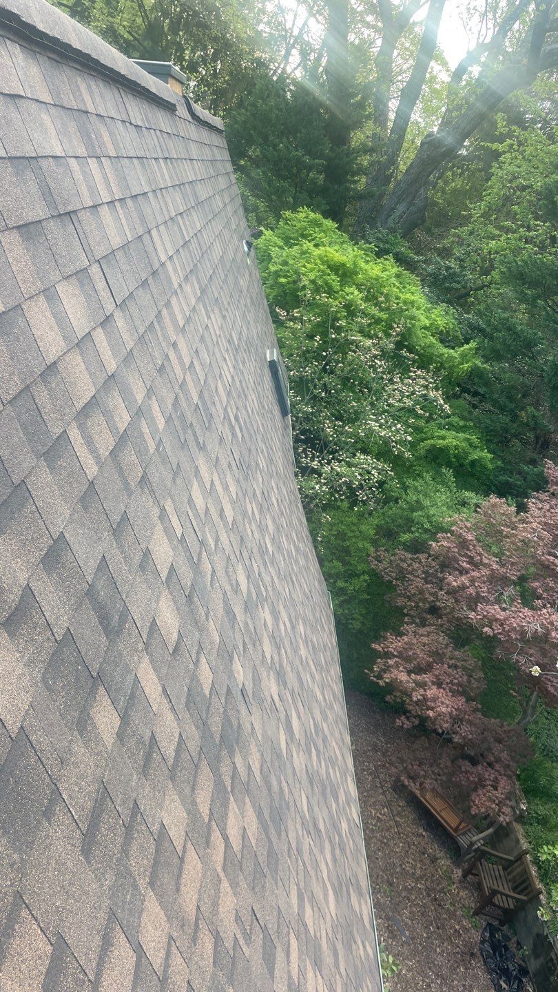 Roof Replacement w/ Skylights in Baltimore, MD (IKO Dynasty) by American Home Contractors