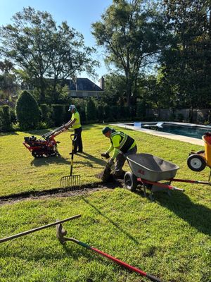 Deerwood Resident | Sod Installation