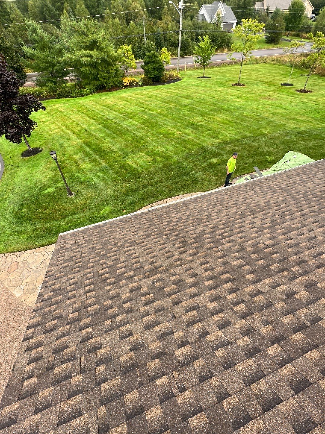 Residential Roofing Installation using Asphalt GAF HDZ by Artisan Roofing & Home Improvements Inc.