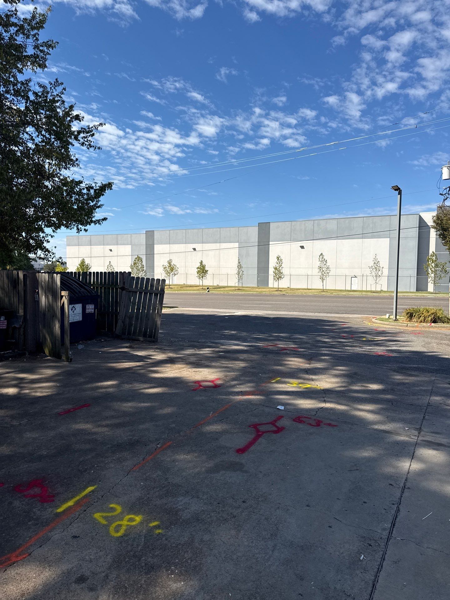 Underground Utility Locating for Memphis Commercial Site by Alsip Locating Service, LLC