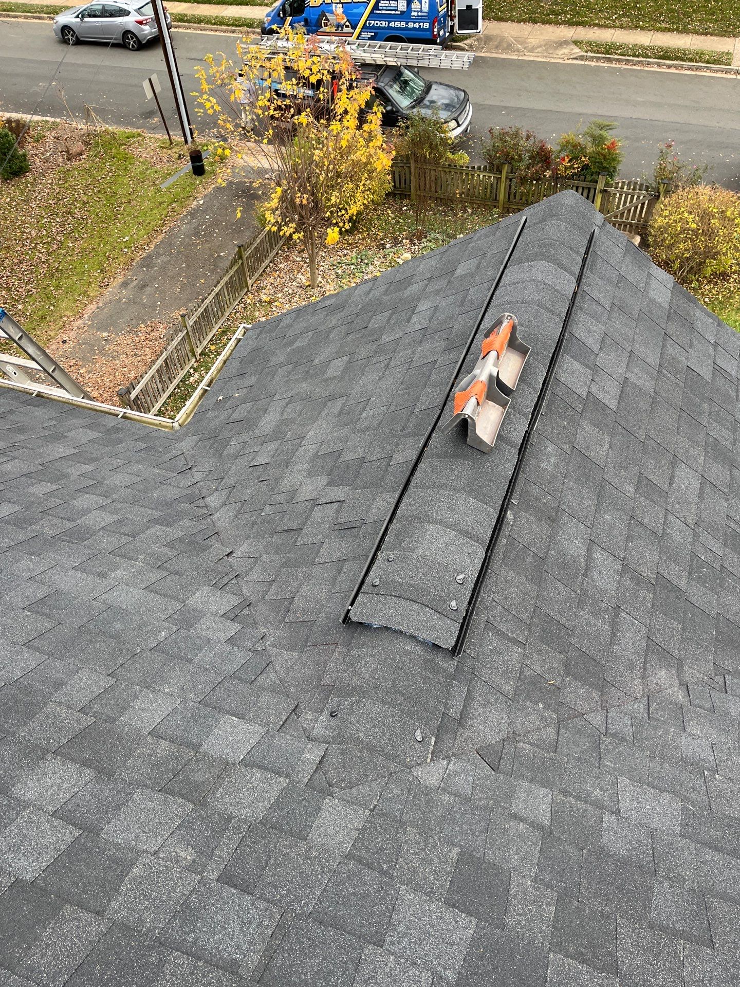 Falls Church: Residential Roof Replacement with CertainTeed Landmark Pro in Max Def Charcoal Black by RM Banning, Inc.