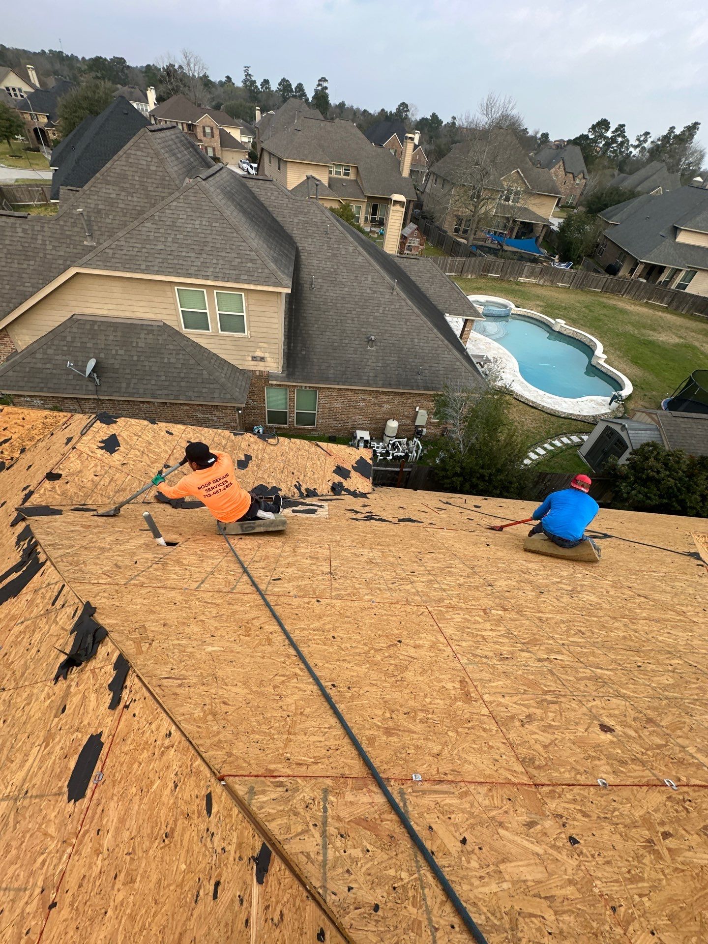 Roof Replacement in Spring TX by Roof Repair Company