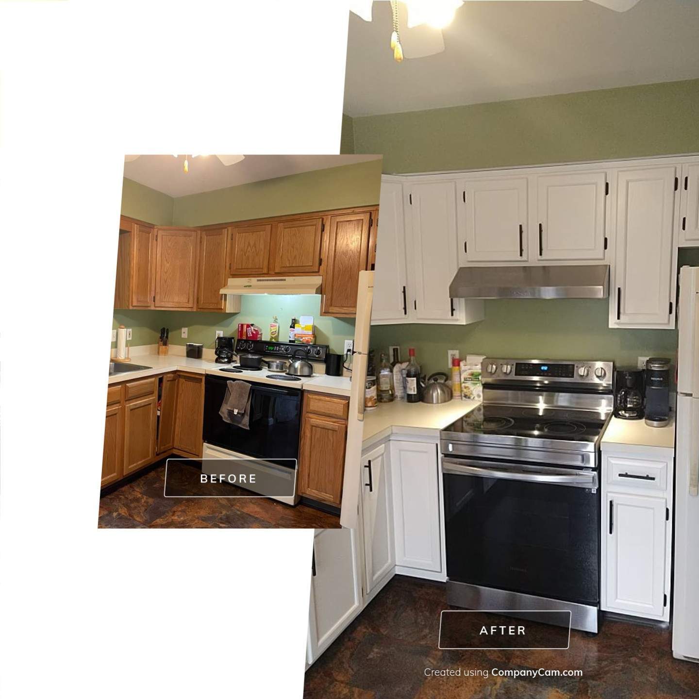 High End Kitchen Cabinet Painting by Ryan Amato Painting LLC and Lehigh Valley Epoxy