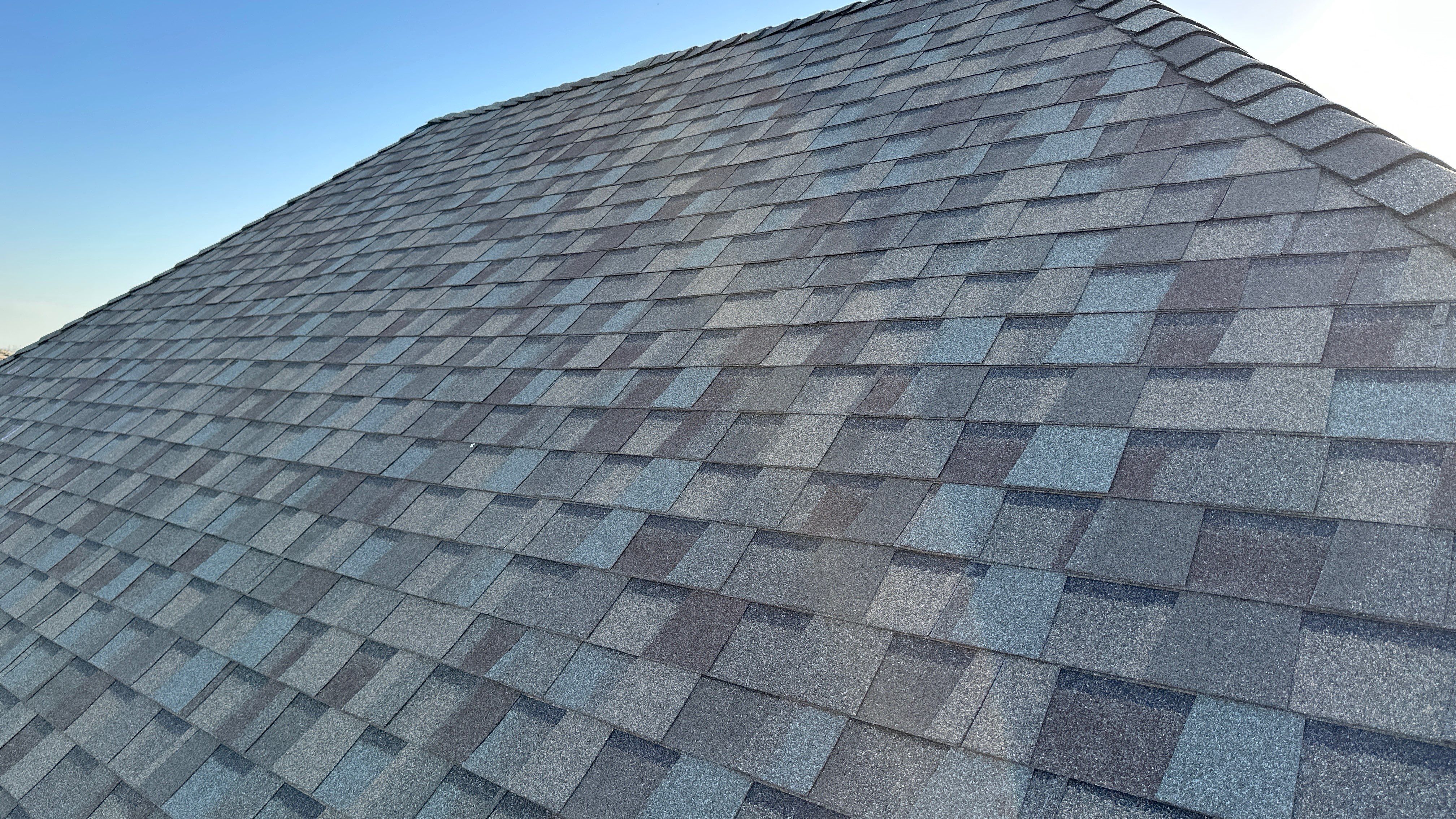 Reroof using GAF HDZ - Weathered Wood by Castillo Roofing