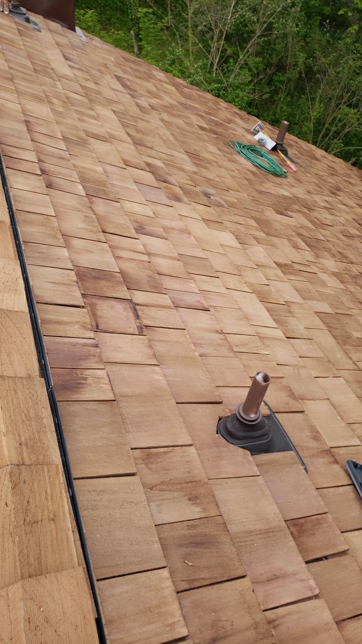 Gainesville Historic Structure: Western Red Cedar #1 Perfection G&R CCA Cedar Shakes by RM Banning, Inc.