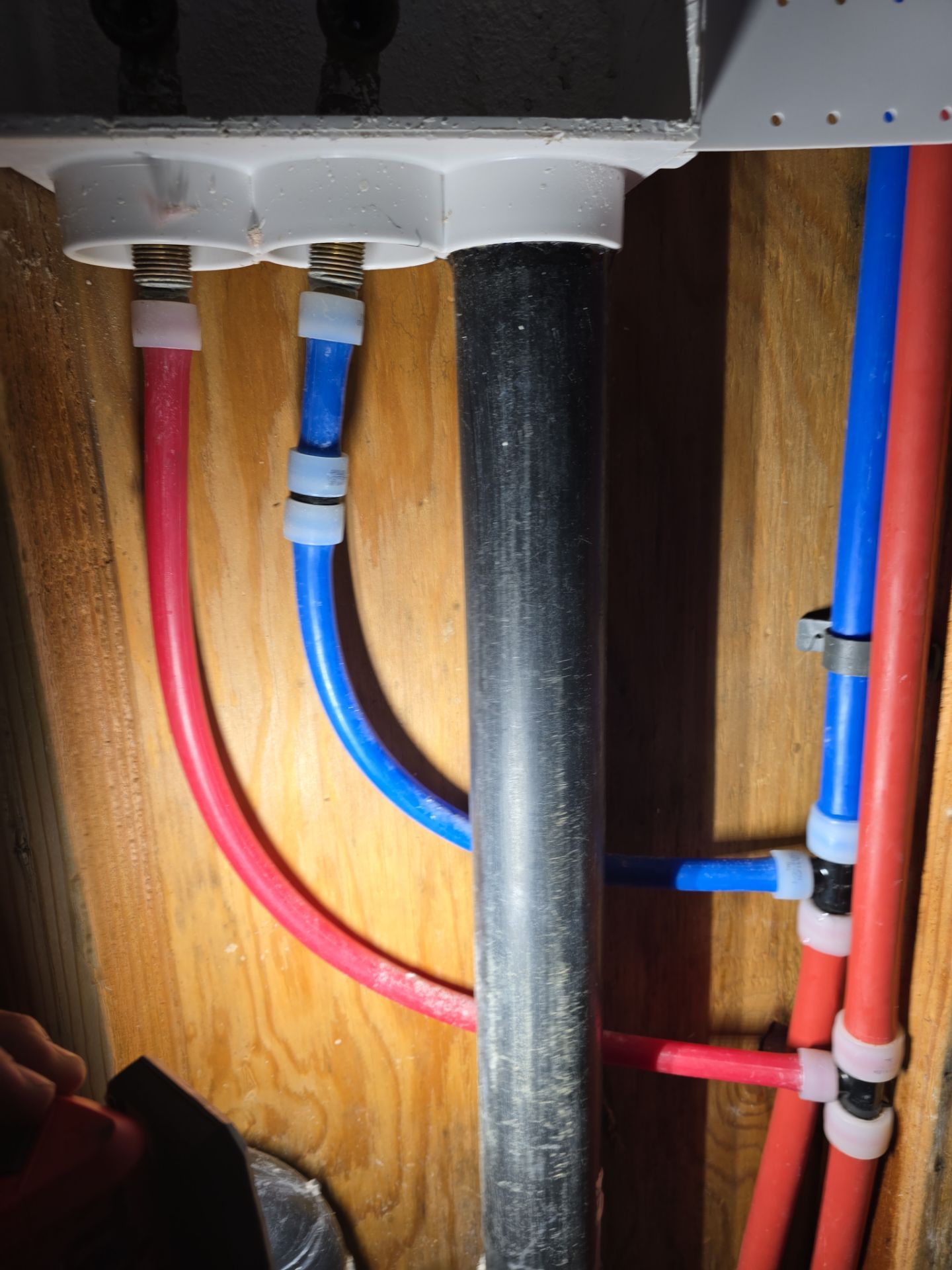 Hot & Cold Water Line Installation with Shut-Off Valves by Us Plumbing