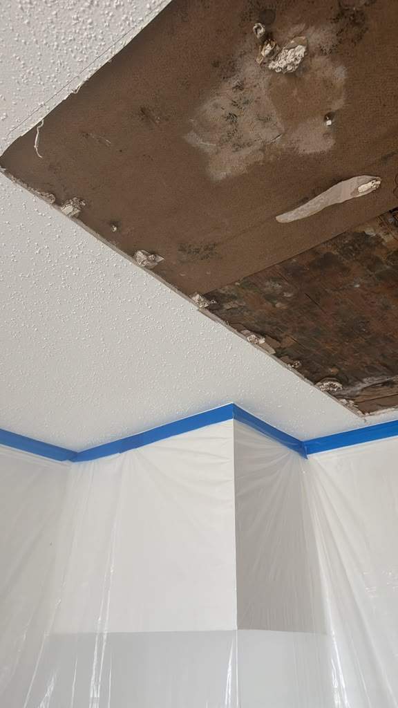 Roof replacement, gutter and interior repair by hail damage by Just Brilliant Restoration JBR